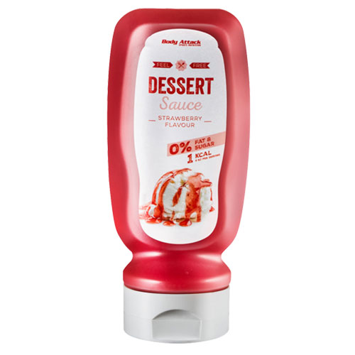 Strawberry Sauce 320 ml. - Body Attack