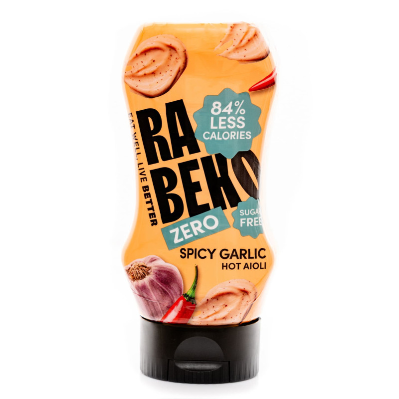 Spicy Garlic Hot Aioli Zero(Rabeko) 350 ml. - Rabeko 