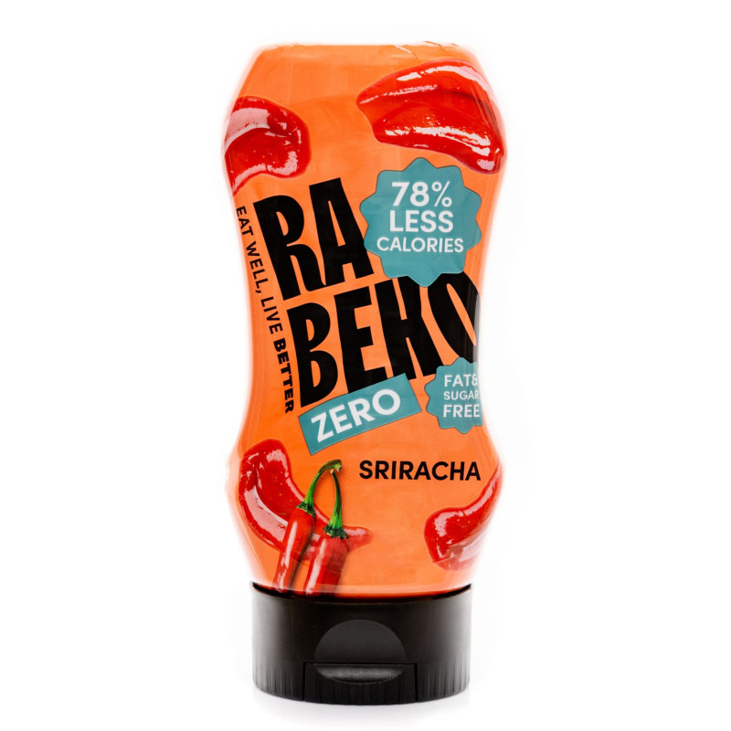 Hot Sriracha Zero 350ml. - Rabeko 