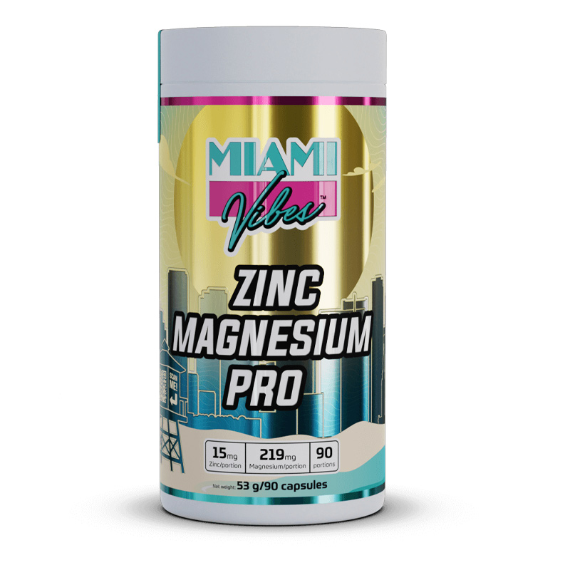 Zinc Magnesium Pro 90 caps. - Miami Vibes