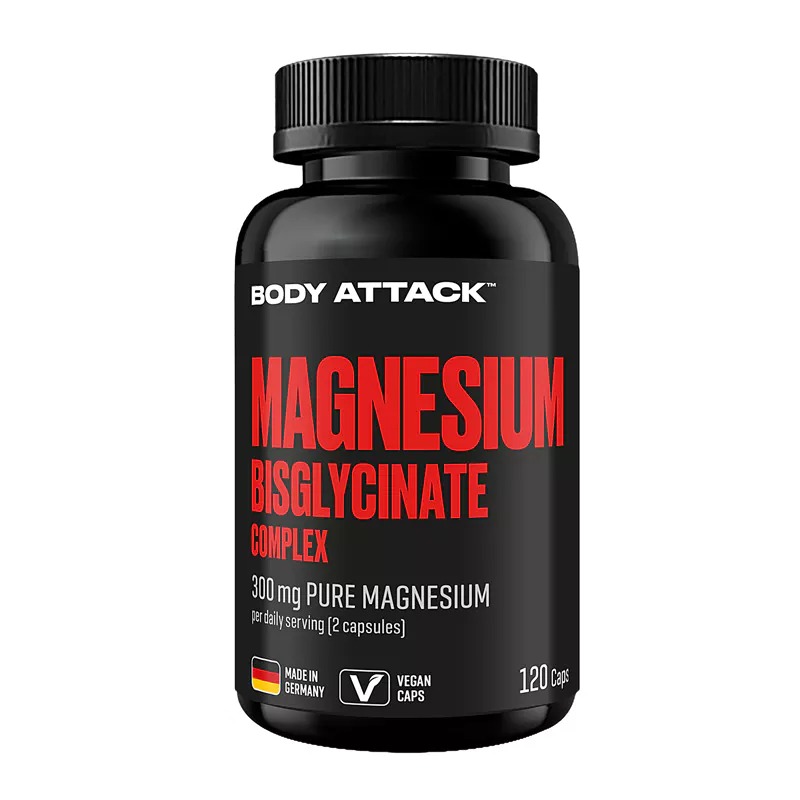 Magnesium Bisglycinate Complex 120 caps. - Body Attack