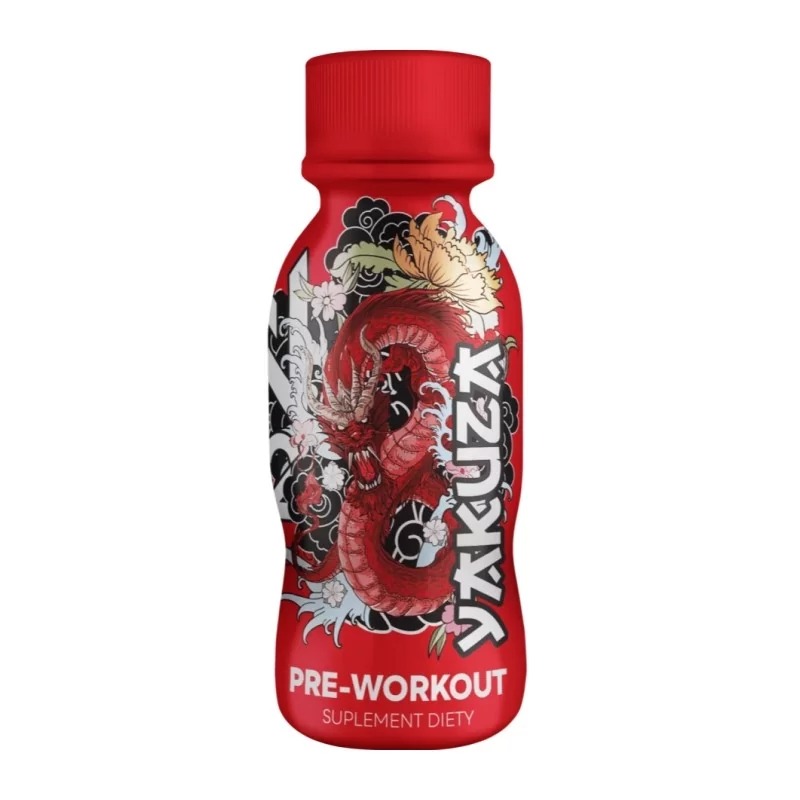 YAKUZA Pre-Workout Shot 100 ml. -Apple&Pear&Peach - Nutrition 22