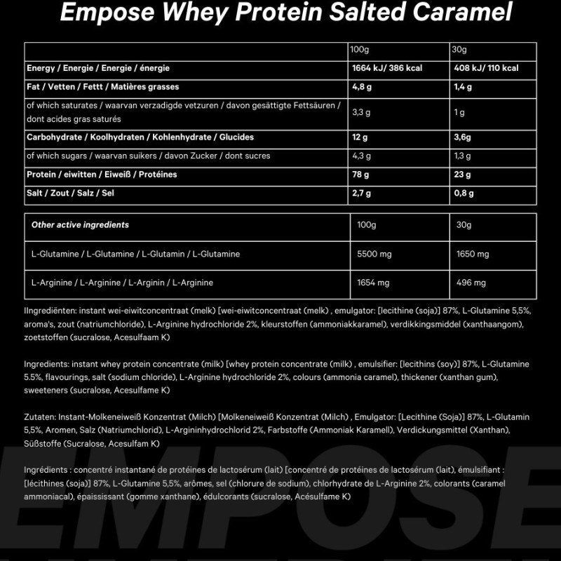 Whey Protein 908g. - Empose Nutrition