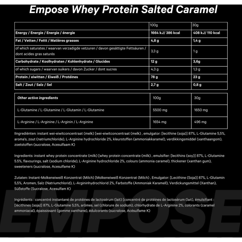 Whey Protein 908g. - Empose Nutrition