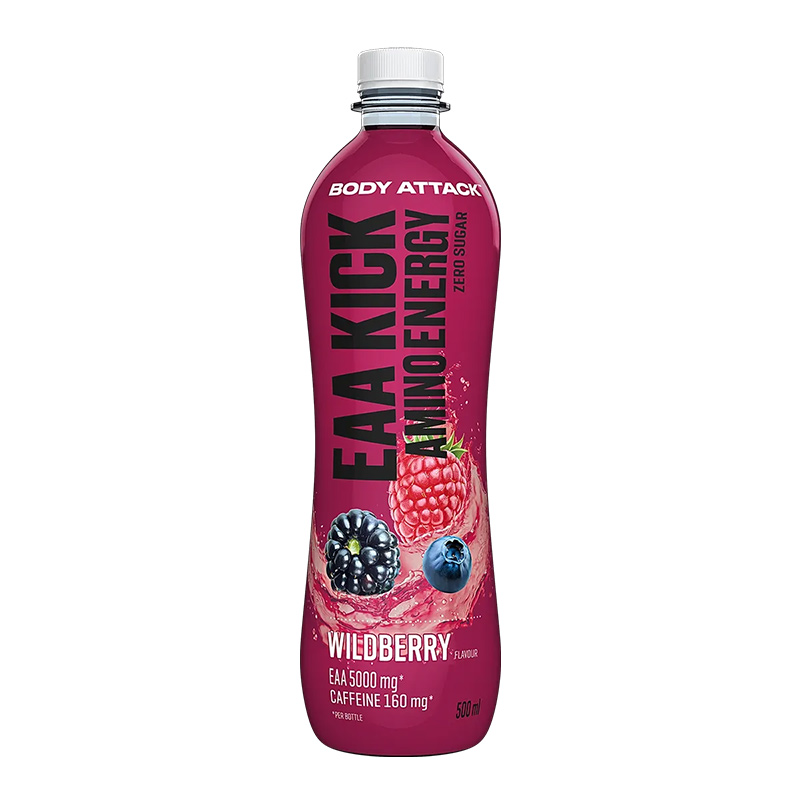 EAA Kick Amino Energy 500 ml. - Body Attack