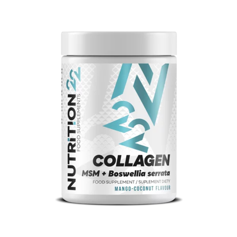 COLLAGEN MSM+BOSWELLIA SERRATA 400g. – Mango-Coconut Flavor - Nutrition 22