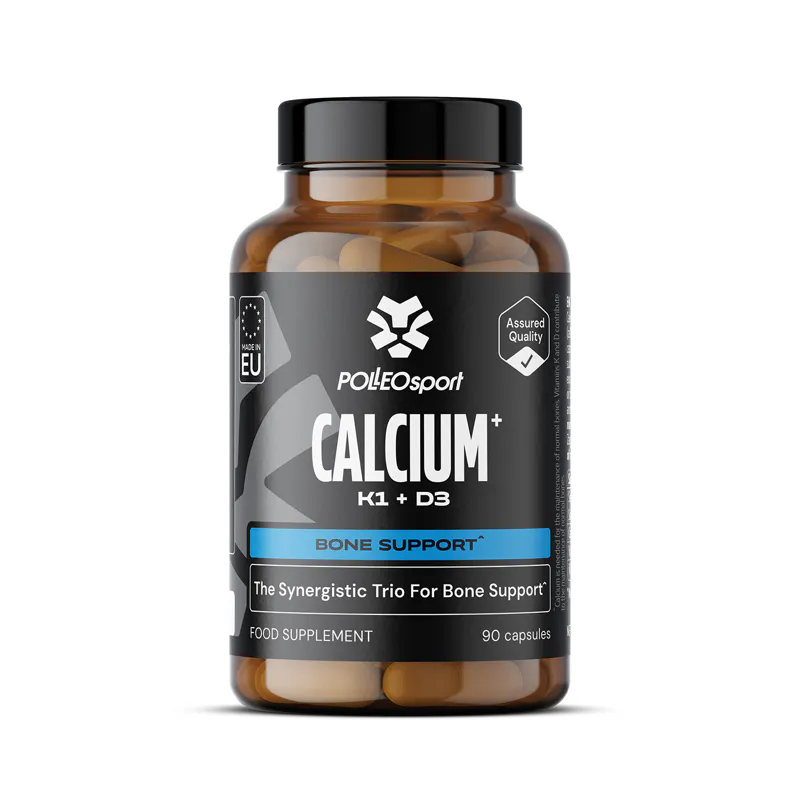 Calcium + K1 + D3, 90 capsules - Polleo Sport