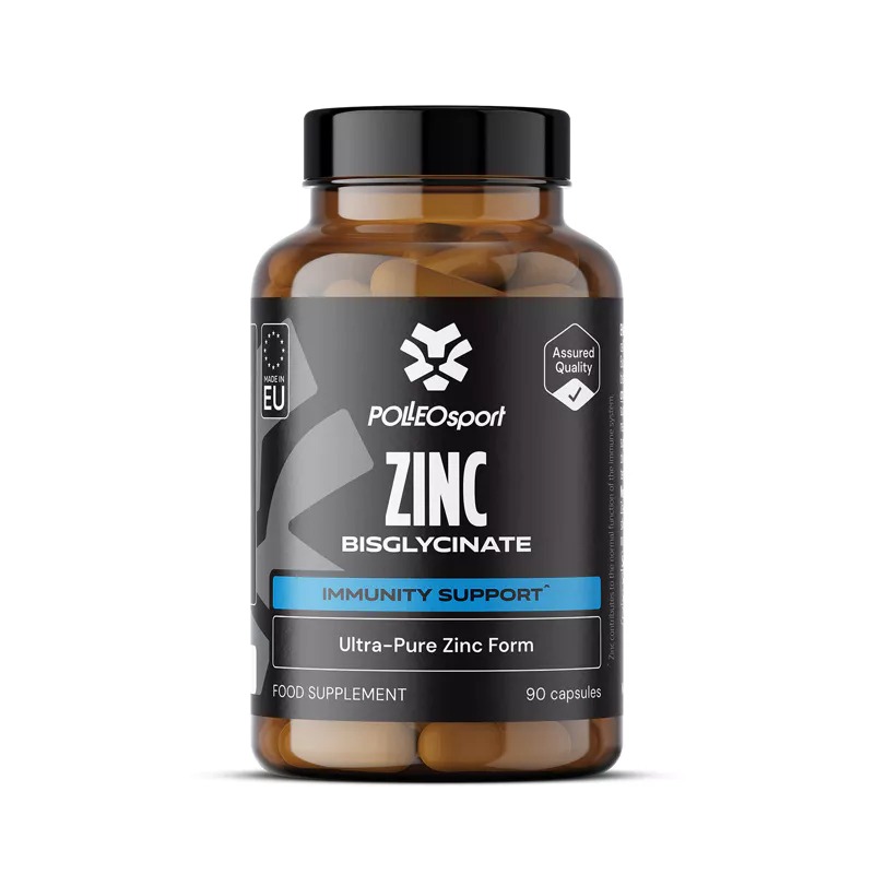 Zinc Bisglycinate 90 caps. - Polleo Sport