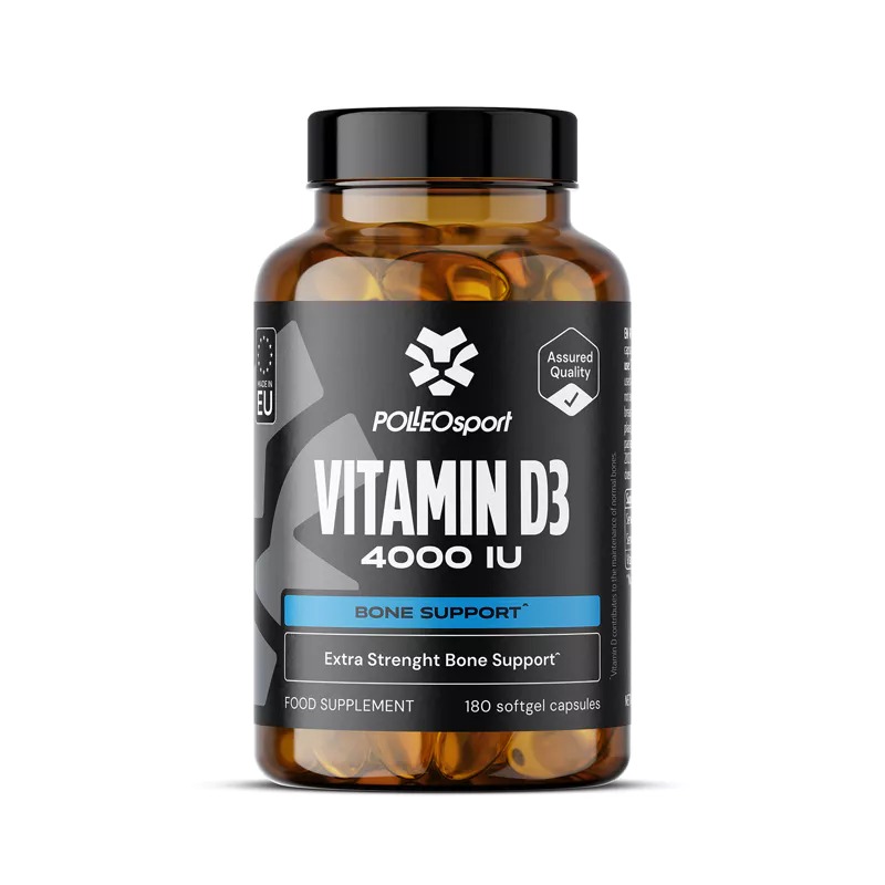 Vitamin D3 4000 180 softgel - Polleo Sport