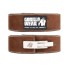 Трибойски кожен колан с лостов механизъм 4 Inch Leather Lever Belt – Brown - Gorilla Wear