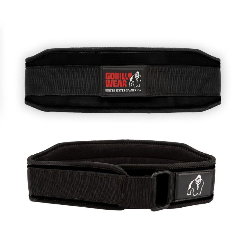 Дамски колан 4 Inch Women’s Lifting Belt – Black - Gorilla Wear