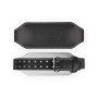Колан от естествена кожа 6 Inch Padded Leather Lifting Belt – Black/Black - Gorilla Wear