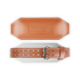 Колан от естествена кожа 6 Inch Padded Leather Lifting Belt – Brown - Gorilla Wear