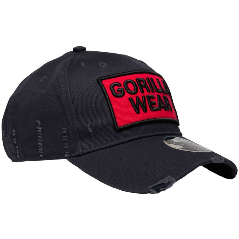 Шапка Harrison Cap – Black/Red - Gorilla Wear