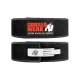 Трибойски кожен колан с лостов механизъм 4 Inch Leather Lever Belt – Black - Gorilla Wear