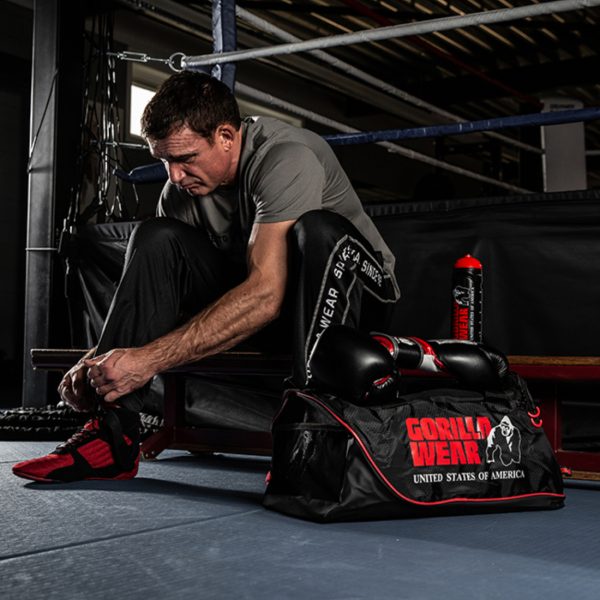 Спортен сак Jerome Gym Bag – Black/Red