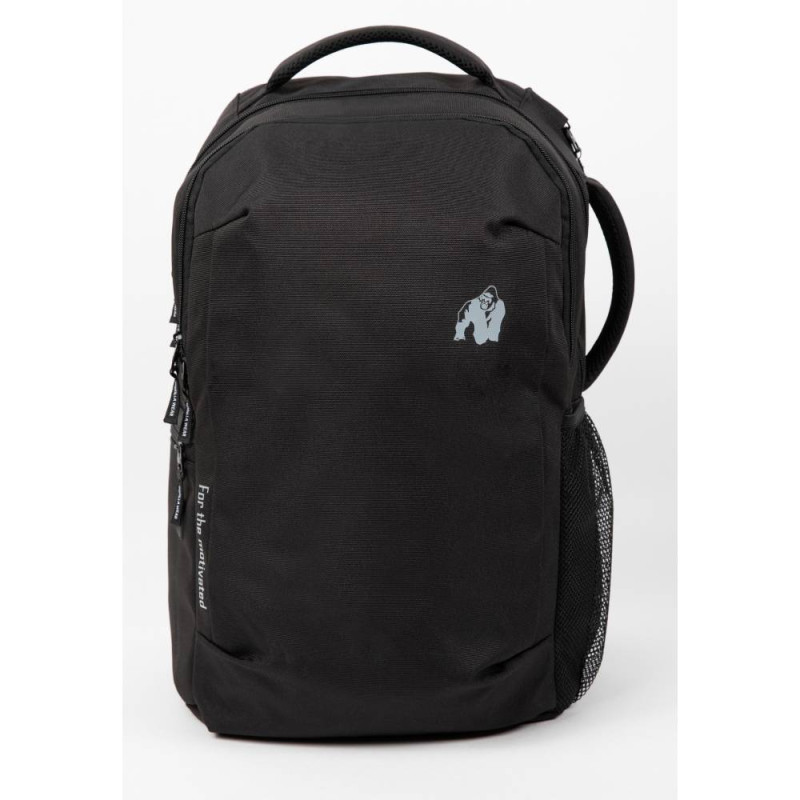 Спортна раница с отделение за 17″ лаптоп Akron Backpack – Black - Gorilla Wear