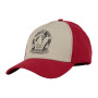 Шапка с козирка Buckley Cap – Red/Beige - Gorilla Wear