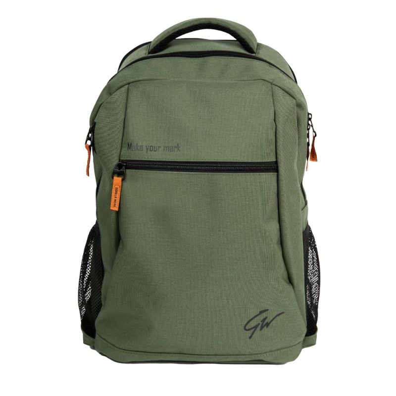 Спортна раница с отделение за 15″ лаптоп Duncan Backpack – Army Green - Gorilla Wear