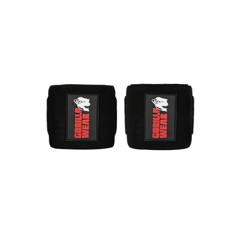 Ластични бинтове за лакти Elbow Wraps – Black - Gorilla Wear