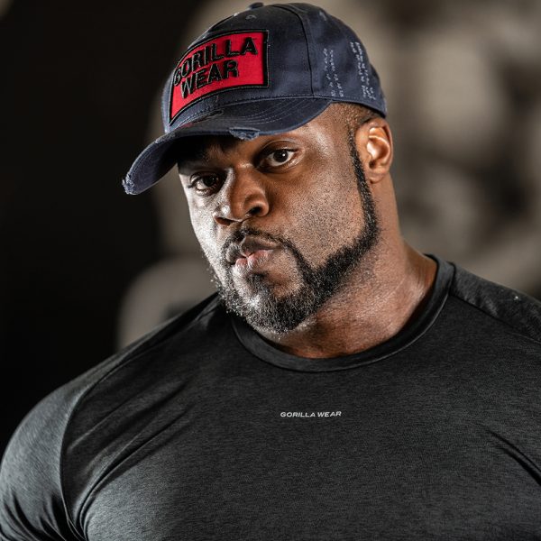 Шапка Harrison Cap – Black/Red - Gorilla Wear