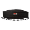 Колан с верига за кофички/набирания Nylon Dip Belt – Black - Gorilla Wear