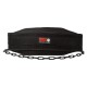 Колан с верига за кофички/набирания Nylon Dip Belt – Black - Gorilla Wear