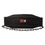 Колан с верига за кофички/набирания Nylon Dip Belt – Black - Gorilla Wear