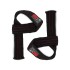 Двойно усилени фитили Hardcore Lifting Straps – Black - Gorilla Wear
