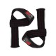 Двойно усилени фитили Hardcore Lifting Straps – Black - Gorilla Wear