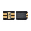 Ластични бинтове за крака Knee Wraps – Black/Gold – 250 cm - Gorilla Wear