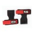 Накитници с гумирана подложка Lifting Grips – Black/Red - Gorilla Wear