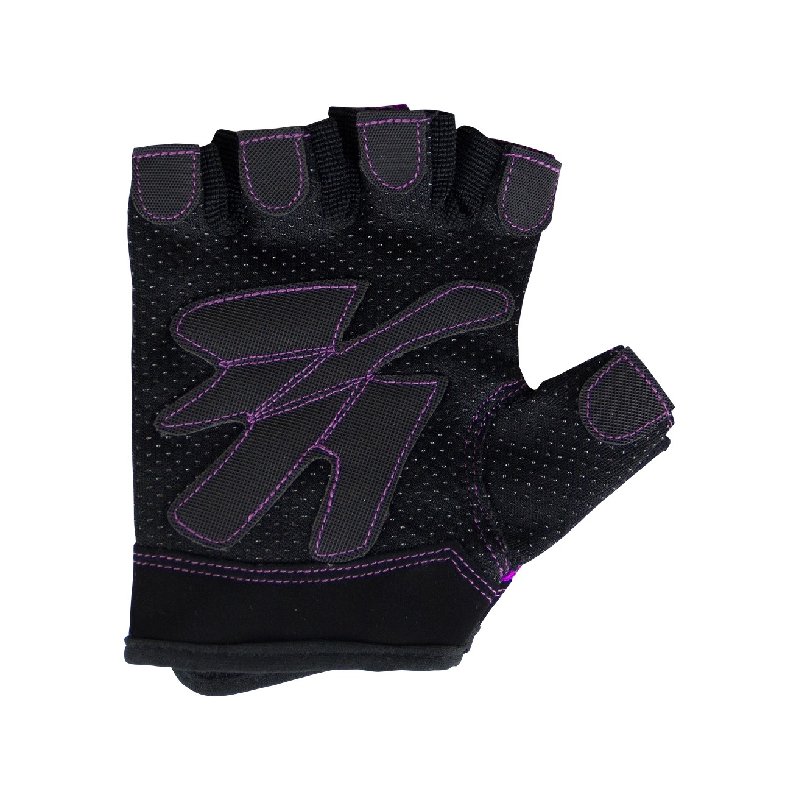 Дамски ръкавици за фитнес Women’s Fitness Gloves – Black/Purple - Gorilla Wear