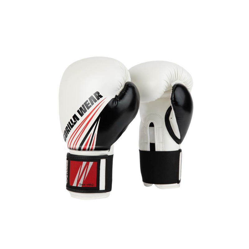 Боксови ръкавици 4-16 oz. Yakima Boxing Gloves – White - Gorilla Wear