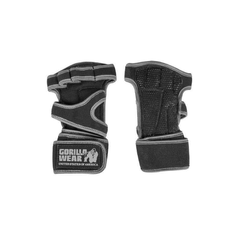 Ръкавици за фитнес и кросфит Yuma Weight Lifting Workout Gloves - Black/Gray - Gorilla Wear