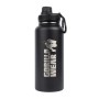 Термос от неръждаема стомана Insulated Stainless Steel Water Bottle 1000ML – Black - Gorilla Wear