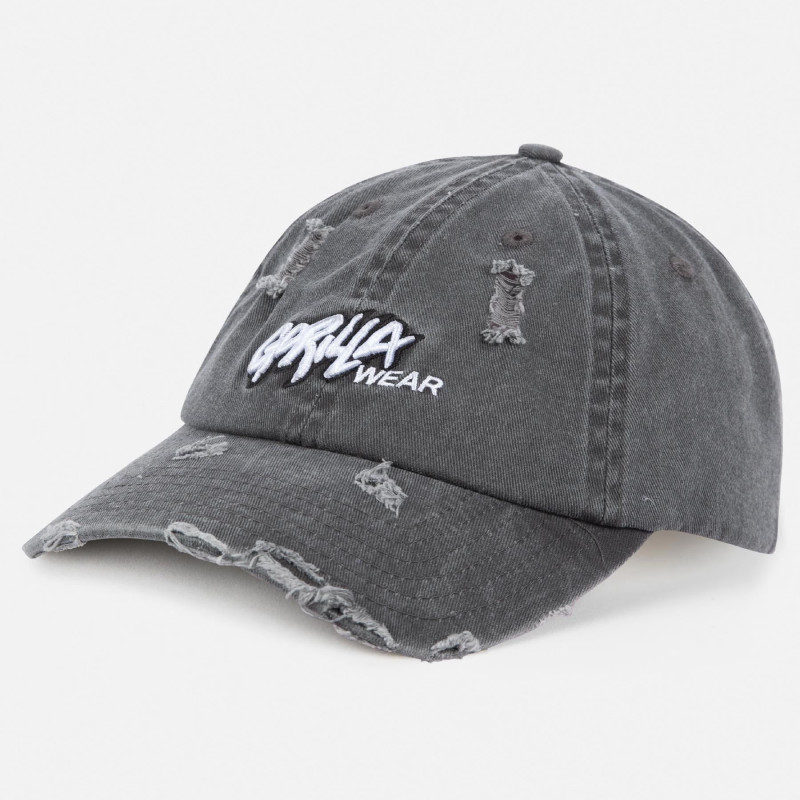 Шапка с козирка Galway Distressed Cap – Washed Gray - Gorilla Wear