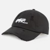 Шапка с козирка Galway Distressed Cap – Black - Gorilla Wear