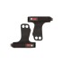 Накитници с кожена подложка с 2 отвора Leather Lifting Grips - Gorilla Wear
