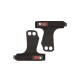 Накитници с кожена подложка с 2 отвора Leather Lifting Grips - Gorilla Wear