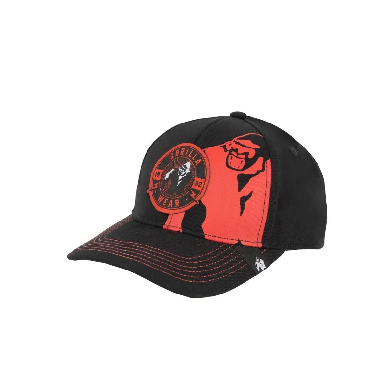 Шапка с подменящи се апликации Arden Cap – Black - Gorilla Wear