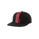 Шапка с права козирка Malone Snapback Cap – Black - Gorilla Wear