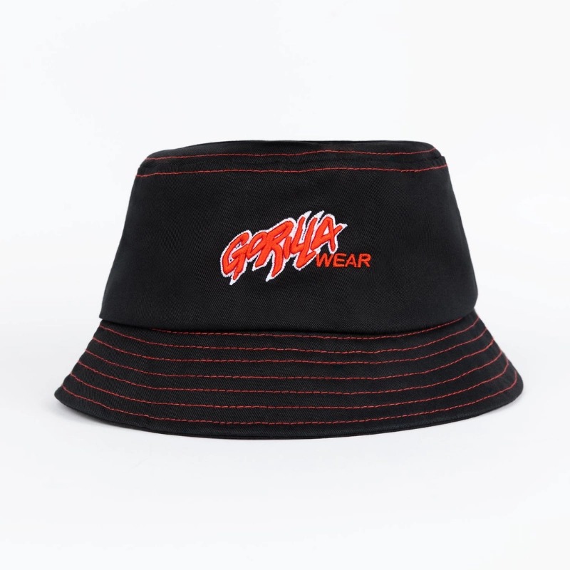 Шапка с периферия Bryce Bucket Hat – Black - Gorilla Wear