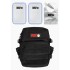 Раница с кутии за храна и охладител Clyde Meal Prep Backpack – Black - Gorilla Wear