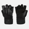Кожени ръкавици за фитнес Dallas Wrist Wraps Gloves 2.0 – Black/Gray - Gorilla Wear