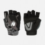 Кожени ръкавици за фитнес Mitchell Training Gloves 2.0 – Black/Gray - Gorilla Wear