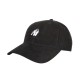 Шапка с козирка Cody Suede Cap – Black - Gorilla Wear