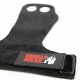 Накитници с кожена подложка с 2 отвора Leather Lifting Grips - Gorilla Wear
