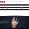 Ръкавици за фитнес и кросфит Yuma Weight Lifting Workout Gloves - Gorilla Wear