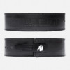 Трибойски кожен колан с карбоново покритие 4 Inch Carbon Leather Lever Belt – Black - Gorilla Wear